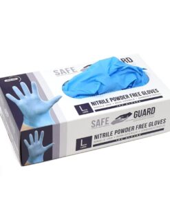 SafetyZone Nitrile Gloves Size LARGE-1